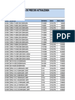 Lista de Precios Laumayer PDF