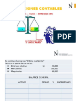 Ejercicio de Ecuaciones Contables