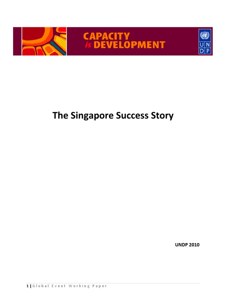 The Singapore Success Story Singapore Civil Service