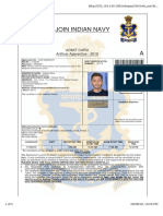 Join Indian Navy exam admit card