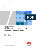 iManager U2000-CME(V200R015)_Northbound activate export all parameters operation guide.docx