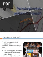 Makalah riset pemasaran