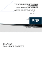 Proposed ECO-Tourism Site Development in Balatan, Camarines Sur