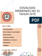 Permenkes No 52 Tahun 2018 PDF