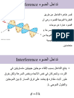 التداخل الضوئي PDF