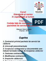 Curs 13 Contract Servicii Calatorie - Codul Civil
