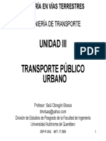 Transporte Publico Urbano