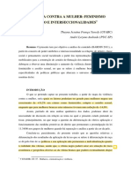 Violência Contra A Mulher Feminismo Negro e Interseccionalidades Enadir Gt7