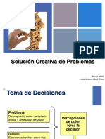Solución creativa de problemas: toma de decisiones racional