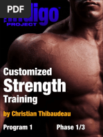 Customized Training: Strength