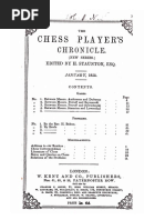 The chess player's chronicle