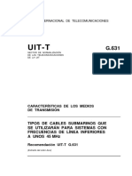 T REC G.631 198811 I!!PDF S Cables Submarinos