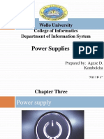 Wollo University College of Informatics Department of Information System