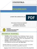 Bab 1 Statistik Usm - Pendahuluan