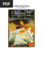 Download Ultima 4 the Quest of the Avatar Walkthrough by Christoph81 SN4096933 doc pdf