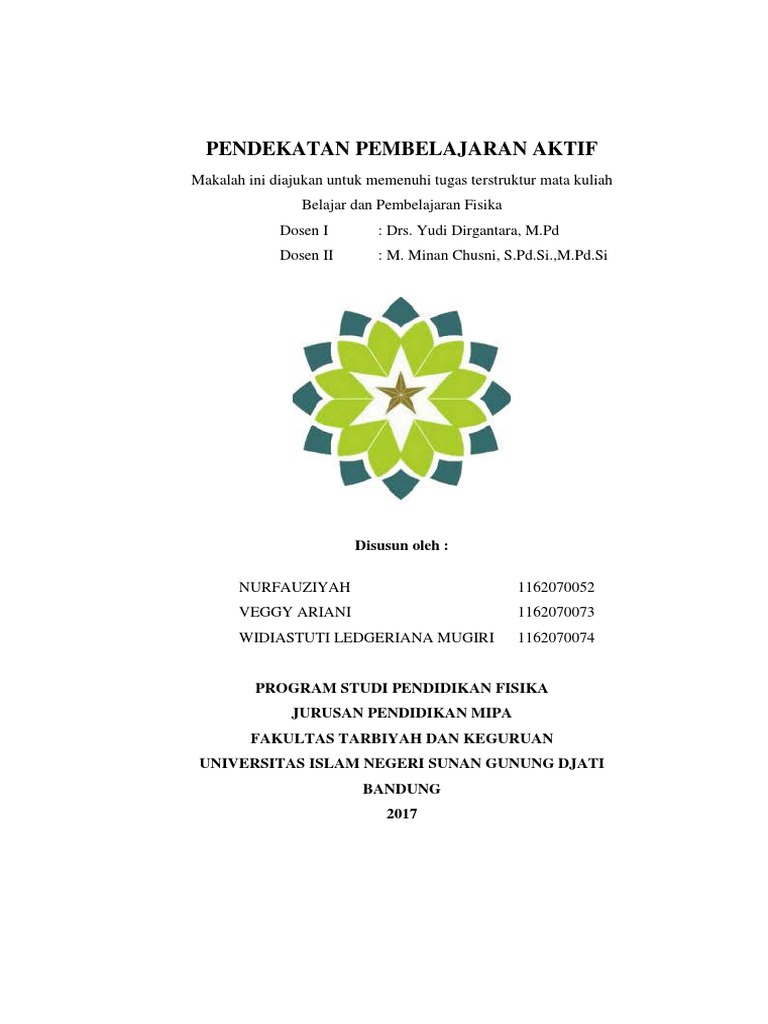 Pendekatan Pembelajaran Aktif 2 Pdf