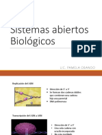 Clase 4 - Sistemas Abiertos Biológicos