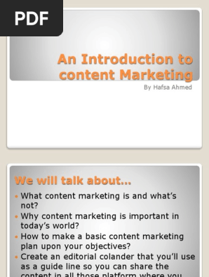 content marketing
