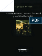 White Hayden - Ficcion Historica Historia Ficcional Y Realidad Historica PDF