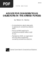Advice For Conscientious Objectors
