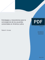 Estrategias y Mecanismos para La Convergencia de Los Acuerdos Comerciales en América Latina