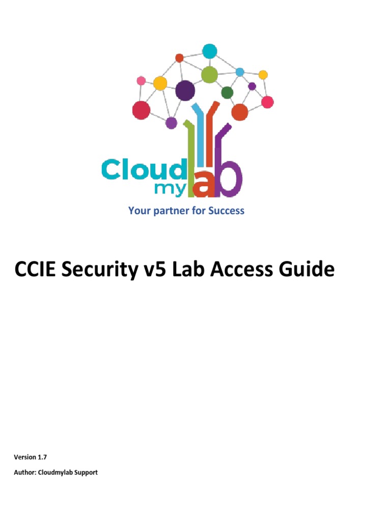 CCIE SECv5 Lab Access Guide Version1.7 Download Free PDF Cloud