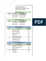 Calendario de Bloques 2018 CP Faedis