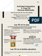 Actividad Integradora 6. Crear Un Recurso Multimedia