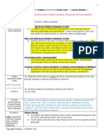 Voting Trends Lesson Plan