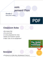 Classroom Managment Plan 2