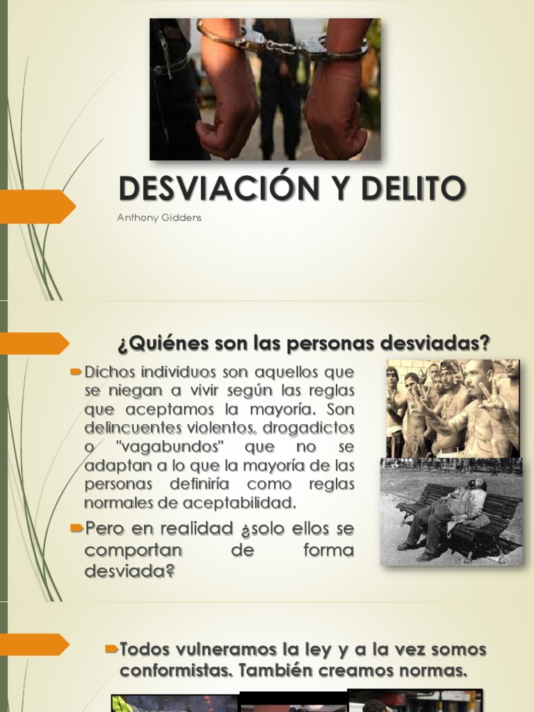 Desviación y Delito PDF Violación Prisión
