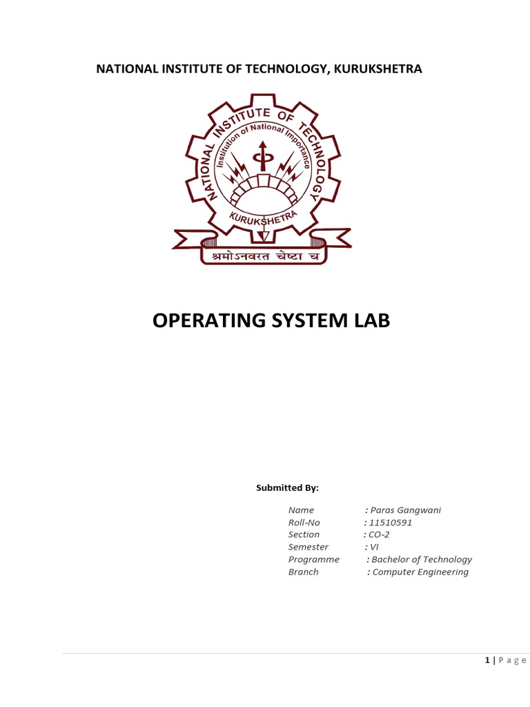 Operating System Lab Experiments Guide | PDF | Windows 8 | Windows 10