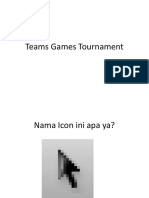 Teams Games Tournament