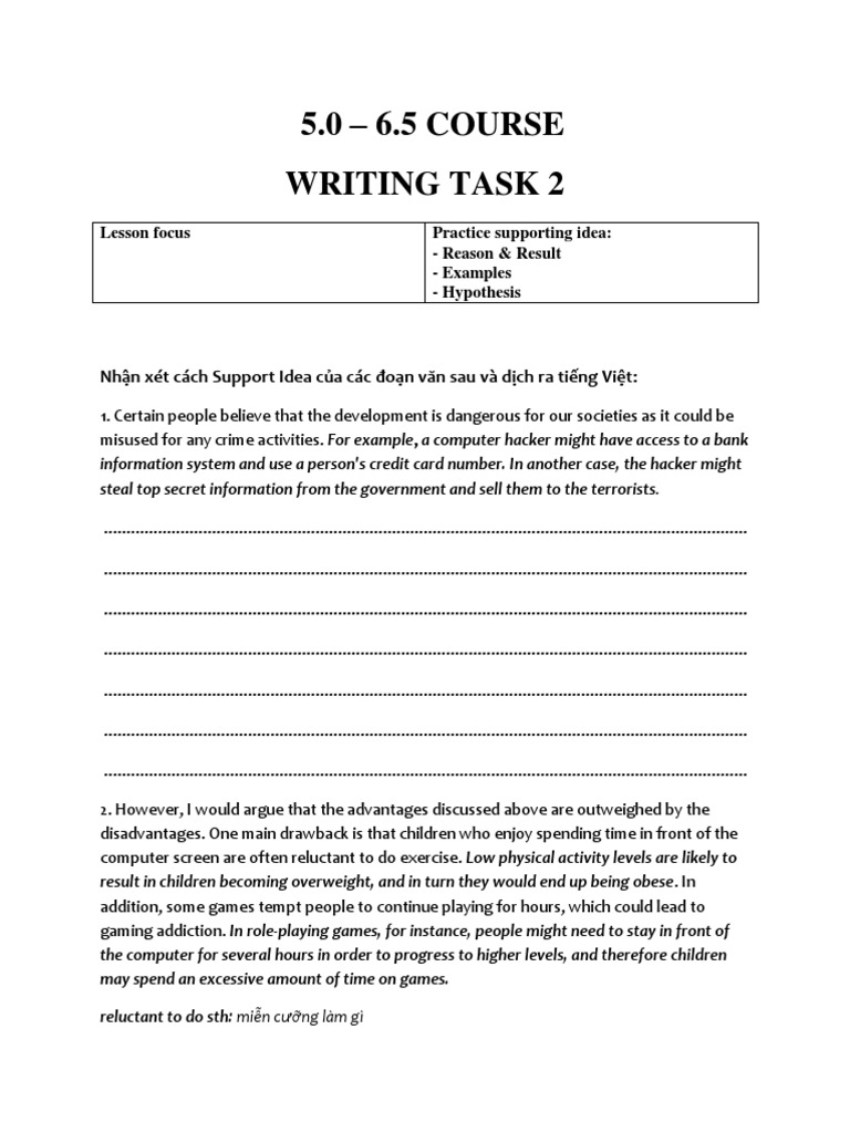 5.0 - 6.5 Writing Course | PDF | Waste | Environmental Issues