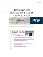 Movimientos Modernos y Altas Tecnologíasdra.luisamaría Velasquez