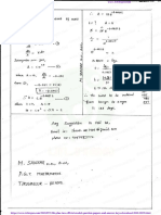 12 TH Math and Answer Key