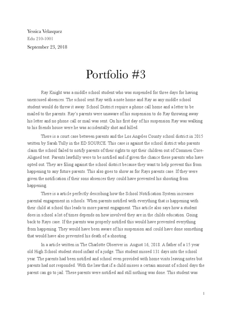 Edu 210 Artifact 3 Pdf Violence