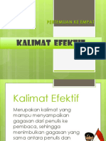 Kalimat Efektif