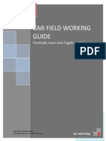Gmi Field Working Guide: Practically Learn How Together WE Grow!
