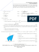 Math 21 - Reviewer For Exam 4 PDF