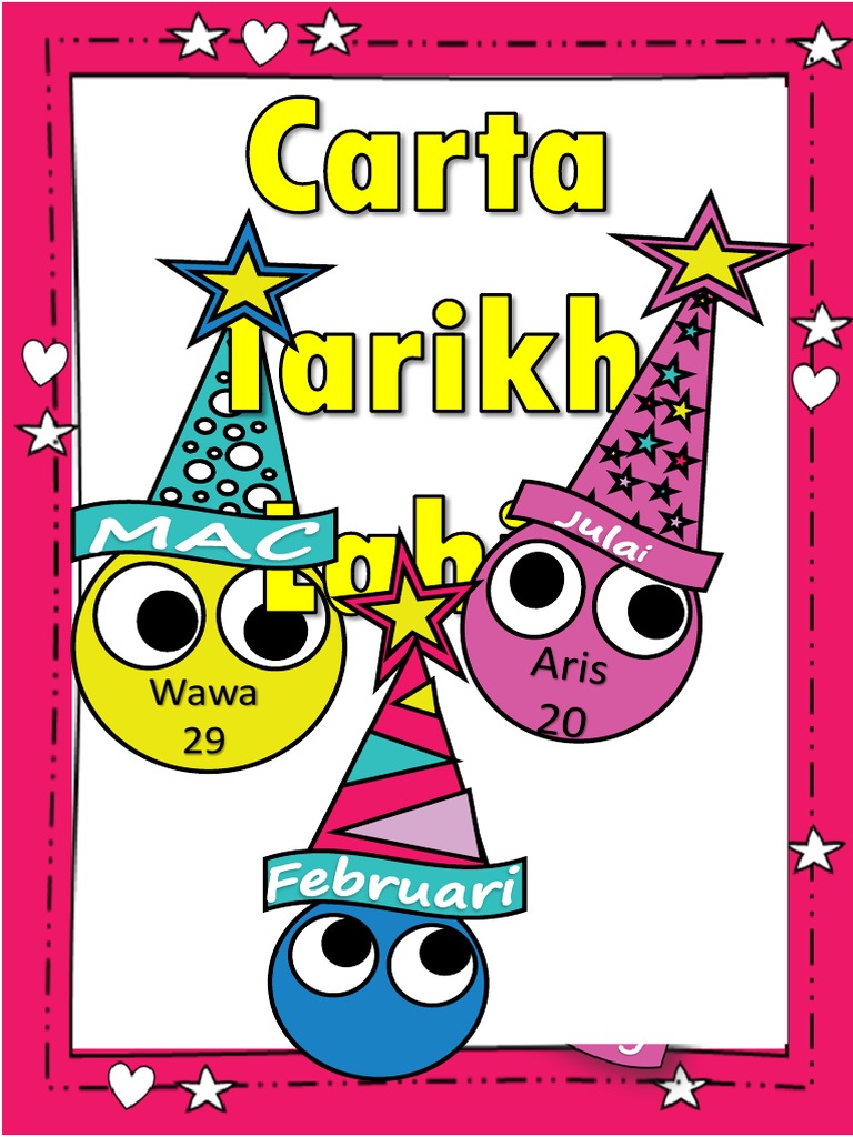 Carta Tarikh Lahir | PDF