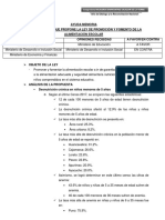 Ayuda Memoria Ley de Alimentación Saludable