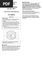 Manual For Ecodrive Model 0870