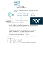 Tugas Akhir Profesional Modul 3 Matematika Sumarni