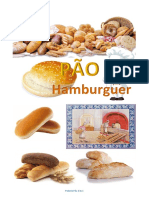 Receita de pão hamburguer para padaria