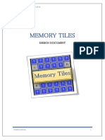 Memory Tiles: Design Document