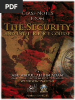 Security and Intelligence Course, by The Mujāhid Brother Abū Abdullāh Bin Adam - 1599804197 PDF