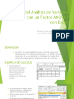 ANOVA en Excel: Cálculo y análisis de varianza de un factor