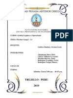 Práctica Grupal C1 Gestión Logística y Operacional