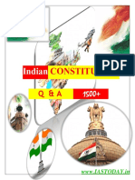 IASTODAY - Constitution Prelims 2000 Q PDF
